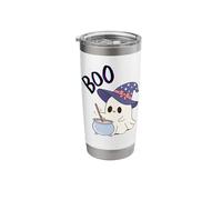 Boo Boo, It's Halloween, Let's Have Some Fun. Stainless Steel Insulated Tumbler