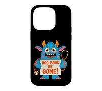 Boo-Boos Be Gone Cute Monster Nurse Design Case for iPhone 14 Pro