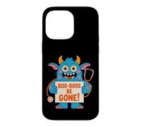 Boo-Boos Be Gone Cute Monster Nurse Design Case for iPhone 14 Pro Max
