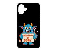 Boo-Boos Be Gone Cute Monster Nurse Design Case for iPhone 16 Plus