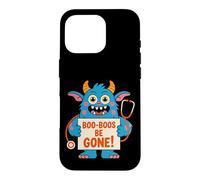 Boo-Boos Be Gone Cute Monster Nurse Design Case for iPhone 16 Pro