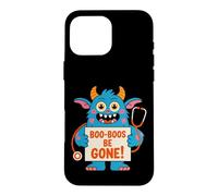 Boo-Boos Be Gone Cute Monster Nurse Design Case for iPhone 16 Pro Max