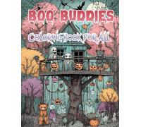 Boo Buddies Coloring Book for All: A delightful journey through candy trails, glowing skies, and spooky cheer