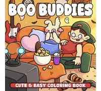 Boo Buddies Coloring Book: Relax Into Silly Haunted Realms Coloring Pages With Cute Ghosts, Whimsical Companions, and Cozy Vibes for Kids and Adults