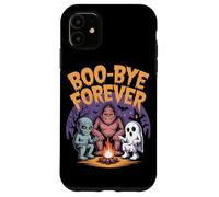 Boo Bye Forever Halloween Funny Spooky Quote Case for iPhone 11
