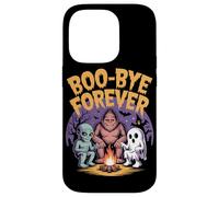 Boo Bye Forever Halloween Funny Spooky Quote Case for iPhone 14 Pro