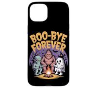 Boo Bye Forever Halloween Funny Spooky Quote Case for iPhone 15 Plus