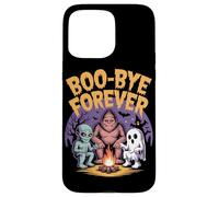 Boo Bye Forever Halloween Funny Spooky Quote Case for iPhone 15 Pro Max