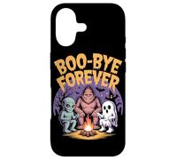 Boo Bye Forever Halloween Funny Spooky Quote Case for iPhone 17