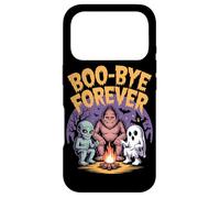 Boo Bye Forever Halloween Funny Spooky Quote Case for iPhone 17 Pro