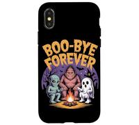 Boo Bye Forever Halloween Funny Spooky Quote Case for iPhone X/XS