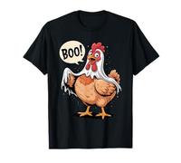 Boo Chicken Ghost Outfit for Halloween Party Fun T-Shirt