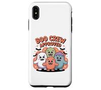 Boo Crew Approved Cute Monster Halloween Group Text Design Case for iPhone XS Max