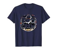 Boo Crew Baby: Cute Ghost Halloween Infant Costume T-Shirt, Men, Navy, 4XL