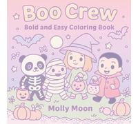 Boo Crew: Bold and Easy Coloring Book