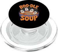 Boo-dle Soup Ghosts Noodles Halloween PopSockets PopGrip for MagSafe