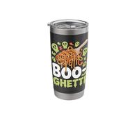 Boo-ghetti Funny Halloween Spooky Pasta Stainless Steel Insulated Tumbler