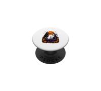 Boo Ghost As DJ Halloween Music Dancing Lover Funny Parties PopSockets Adhesive PopGrip
