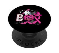 Boo Ghost Breast Cancer PopSockets Adhesive PopGrip