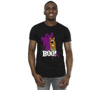 Boo Ghost Cotton T-Shirt Scooby Doo Black 4XL