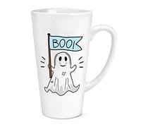 Boo Ghost Halloween 17oz Large Latte Mug Cup