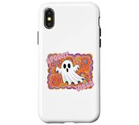 Boo Ghost It's Spooky Season Halloween Costume Party Love Case for iPhone X/XS
