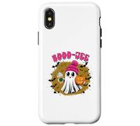 Boo Ghost It's Spooky Season Halloween Costume Party Love Case for iPhone X/XS