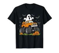 Boo Ghost Monster Truck Halloween Costume for Men Boys Kids T-Shirt
