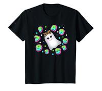 Boo Ghost Numbers Maths Days Back School Number Day T-Shirt