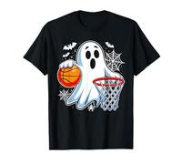 Boo Ghost Playing Basketball Halloween Basketball Costume T-Shirt
