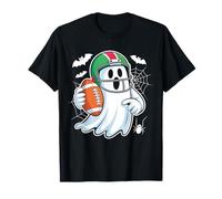 Boo Ghost Playing Football Funny Halloween Football Costume T-Shirt