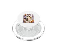 Boo Ghost Sunglasses Leopard Bow Tie Drinking Beer Halloween PopSockets PopGrip for MagSafe