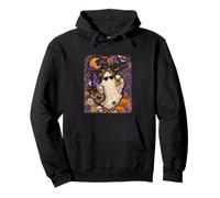Boo Ghost Sunglasses Leopard Bow Tie Drinking Beer Halloween Pullover Hoodie