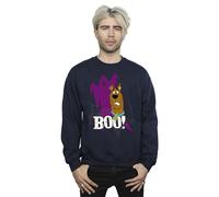 Boo Ghost Sweatshirt Scooby Doo Black 4XL