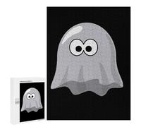 Boo Ghostly Jigsaw Puzzle for Adults Wooden Challenging Puzzles Gift for Family Friends
