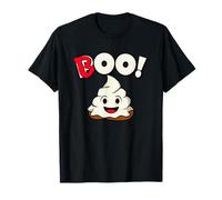 Boo - Halloween Holiday Cute Poo in Ghost Costume Poop Fun T-Shirt