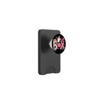Boo Halloween Pumpkin Pink Ribbon Witch Cancer Awareness PopSockets PopWallet for MagSafe