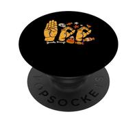Boo Hands American Sign Language Pride ASL Halloween Witch PopSockets Adhesive PopGrip