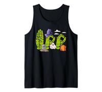 Boo Hands American Sign Language Pride ASL Halloween Witch Tank Top