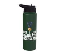 Boo! I Just Graduated Kindergarten! Stainless Steel Insulated Water Bottle