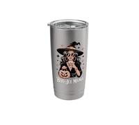 Boo-JEE Mama - Glam Witch Halloween for Moms Ladies Stainless Steel Insulated Tumbler