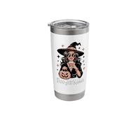 Boo-JEE Mama - Glam Witch Halloween for Moms Ladies Stainless Steel Insulated Tumbler