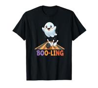 Boo Ling Ghost Bowling Halloween Costume Funny Sport T-Shirt