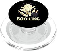 Boo-Ling Ghost Bowling Halloween Funny Spooky Bowler Costume PopSockets PopGrip for MagSafe