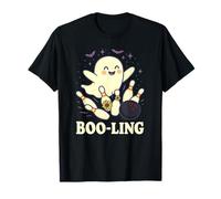 Boo-Ling Ghost Bowling Halloween Funny Spooky Bowler Costume T-Shirt
