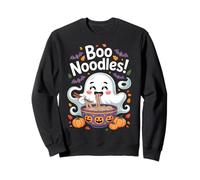 Boo Noodles Funny Ghost Halloween Noodle Sweatshirt