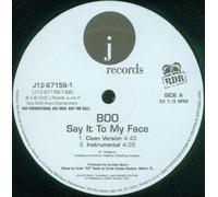 Boo - Say It to My Face [12" VINYL]