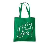 Boo! Scary Ghosts Halloween Tote Shopping Bag 10 Litres Capacity 42 x 38cm