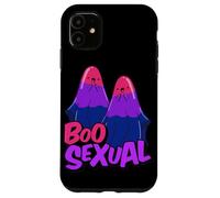 Boo Sexual Bisexual Ghost Pair Word Game for Halloween Case for iPhone 11