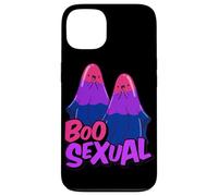 Boo Sexual Bisexual Ghost Pair Word Game for Halloween Case for iPhone 13